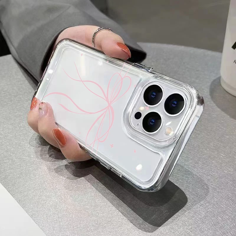 Funda blanca con diseño de copo de nieve y lazo para Samsung A36 5G, fundas Galaxy A16 A15 A14 A35 A55 A54 S25 Ultra S24 FE S23 Plus S22 - imagen 5