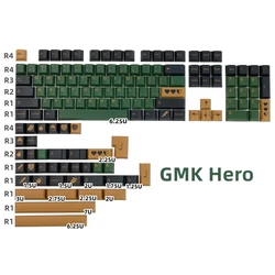 GMK Hero Keycaps PBT 140, Perfil Cherry, Compat Keychron Q2/K2