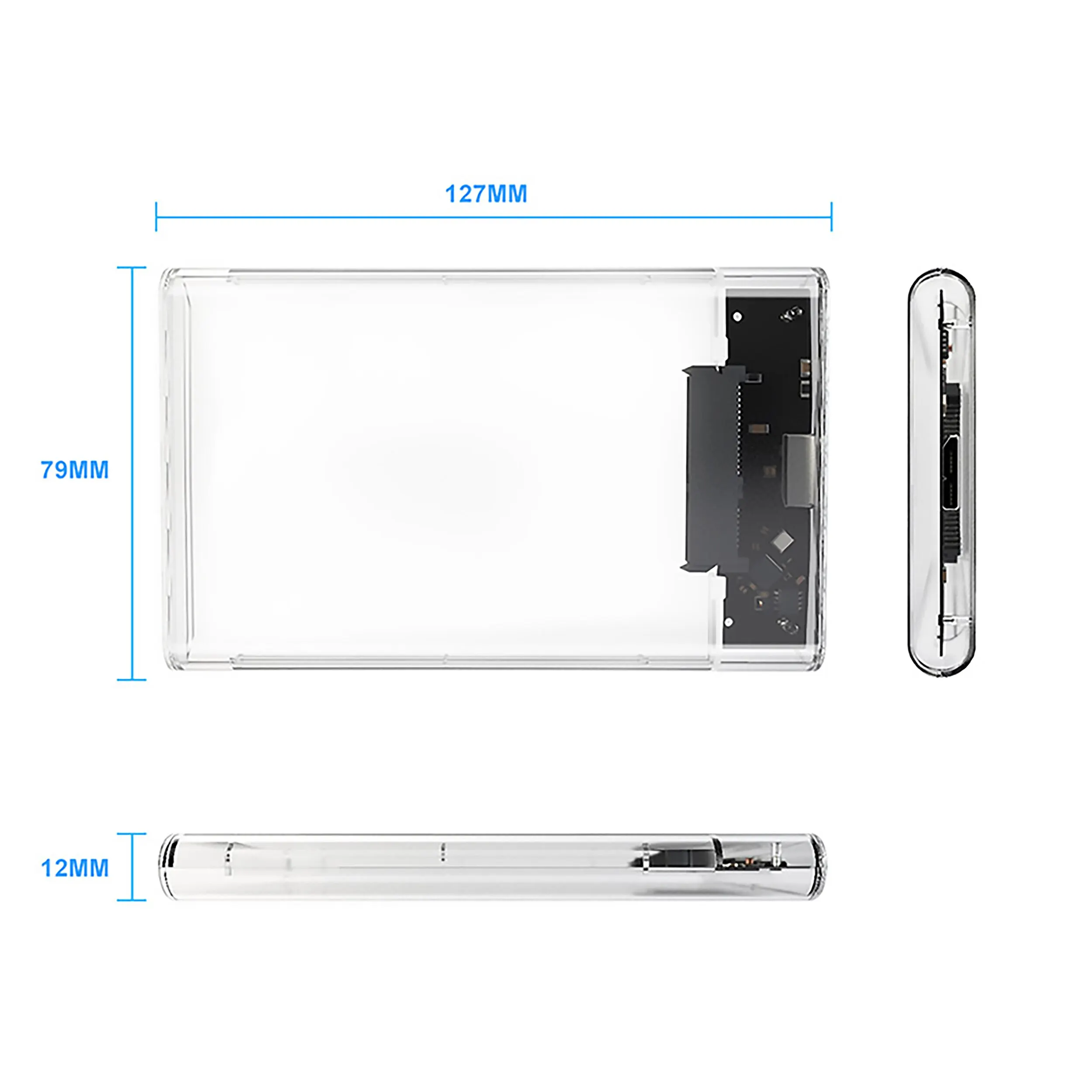 Caja de disco duro de 2,5 pulgadas SATA3, carcasa USB 3,0 a SATA III - imagen 4