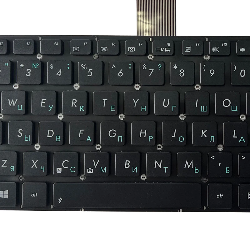 Ruso RU teclado del ordenador portátil para Asus 0KNB0-6111RU00 AEXJ5U01010 0KNB0-6103US00 AEXJ5R01110 0KNB0-6124UI00 9Z.N8SSQ.21D - imagen 5