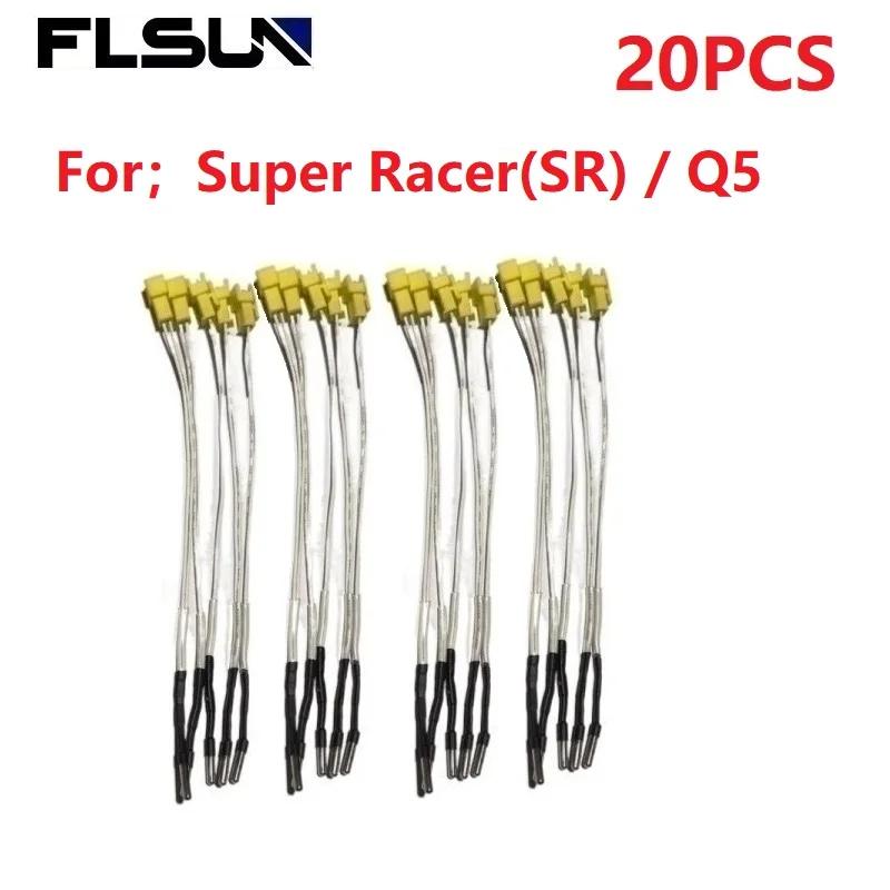 FLSUN Sensor de temperatura Super Racer, accesorios de impresora 3d para SR Q5, Termistor NTC 100K, piezas efectoras, venta al por mayor - imagen 5