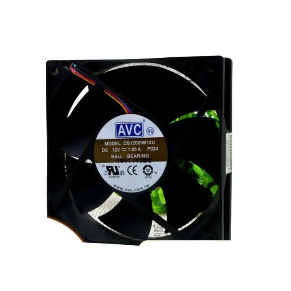 Ventilador con cubierta PWM de 120 mm para AVC DS12025B12U 12CM 12025 12V 1.05A Refrigeración de alto rendimiento - imagen 2