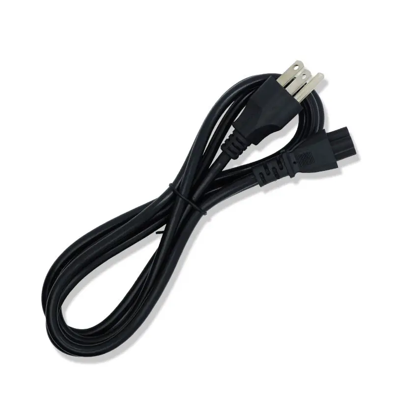 Cable de alimentación con enchufe europeo IEC320 C5, 1,5 m, 1,2 m, Cable de extensión de alimentación de CA europeo para cargador de ordenador portátil Dell, Lenovo, Asus - imagen 5