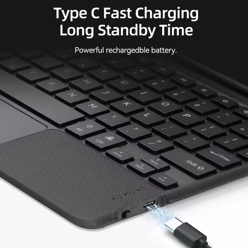 Funda de teclado mágico para Xiaomi Mi Pad 7 7 Pro 11,2 para Mi Pad 6/6 Pro Mi Pad 5/5 Pro 11 pulgadas para 6s pro cubierta de teclado retroiluminado - imagen 3