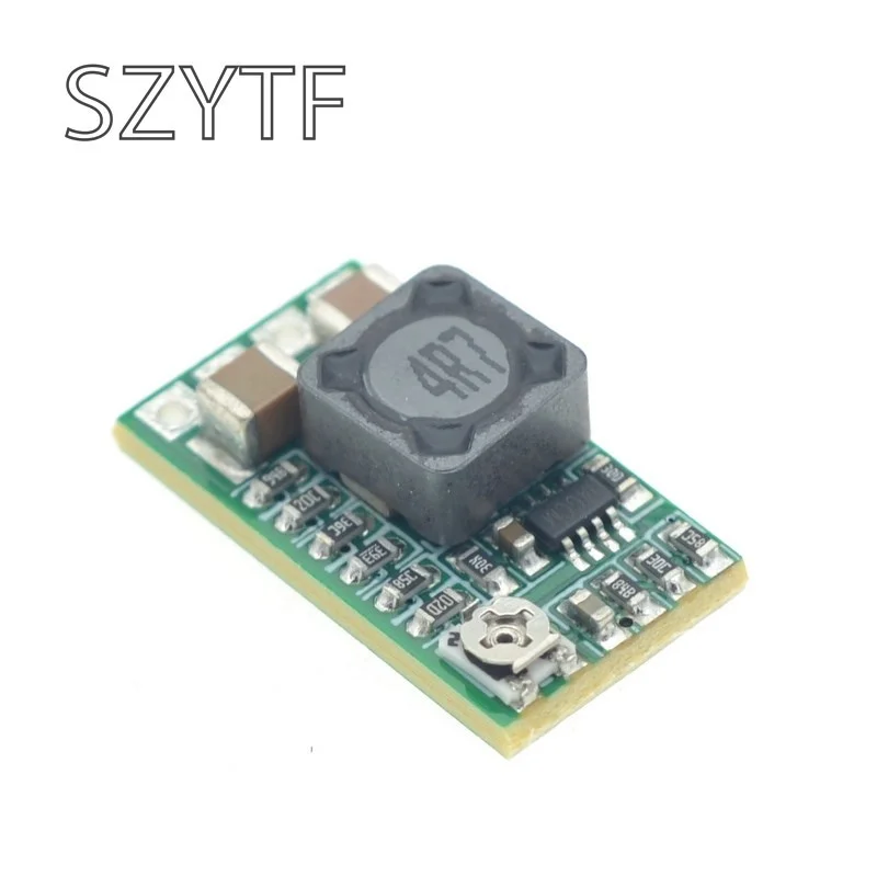 Mini DC-DC de 12-24V a 5V, 3a, módulo reductor de voltaje ajustable 97.5%, 1,8 V, 2,5 V, 3,3 V, 5V, 9V, 12V, 1 unidad - imagen 3