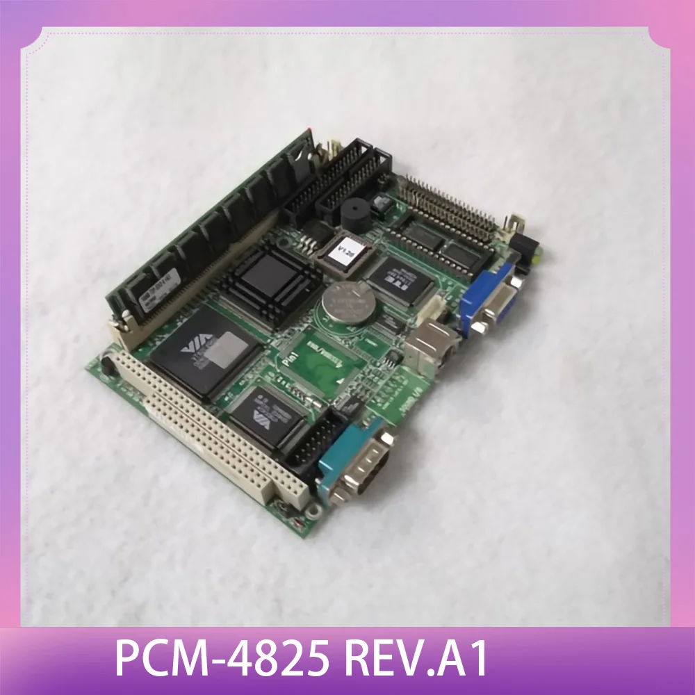 Placa base de ordenador de placa única de 3,5 pulgadas Original para Advantech PCM-4825 Rev.A1 - imagen 2
