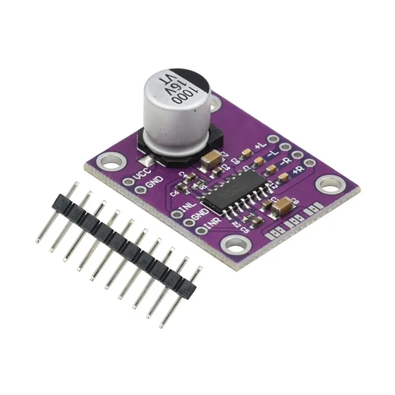 1 Uds 8406 PAM8406 placa de desarrollo del módulo amplificador de potencia de audio estéreo Clase D sin interferencias