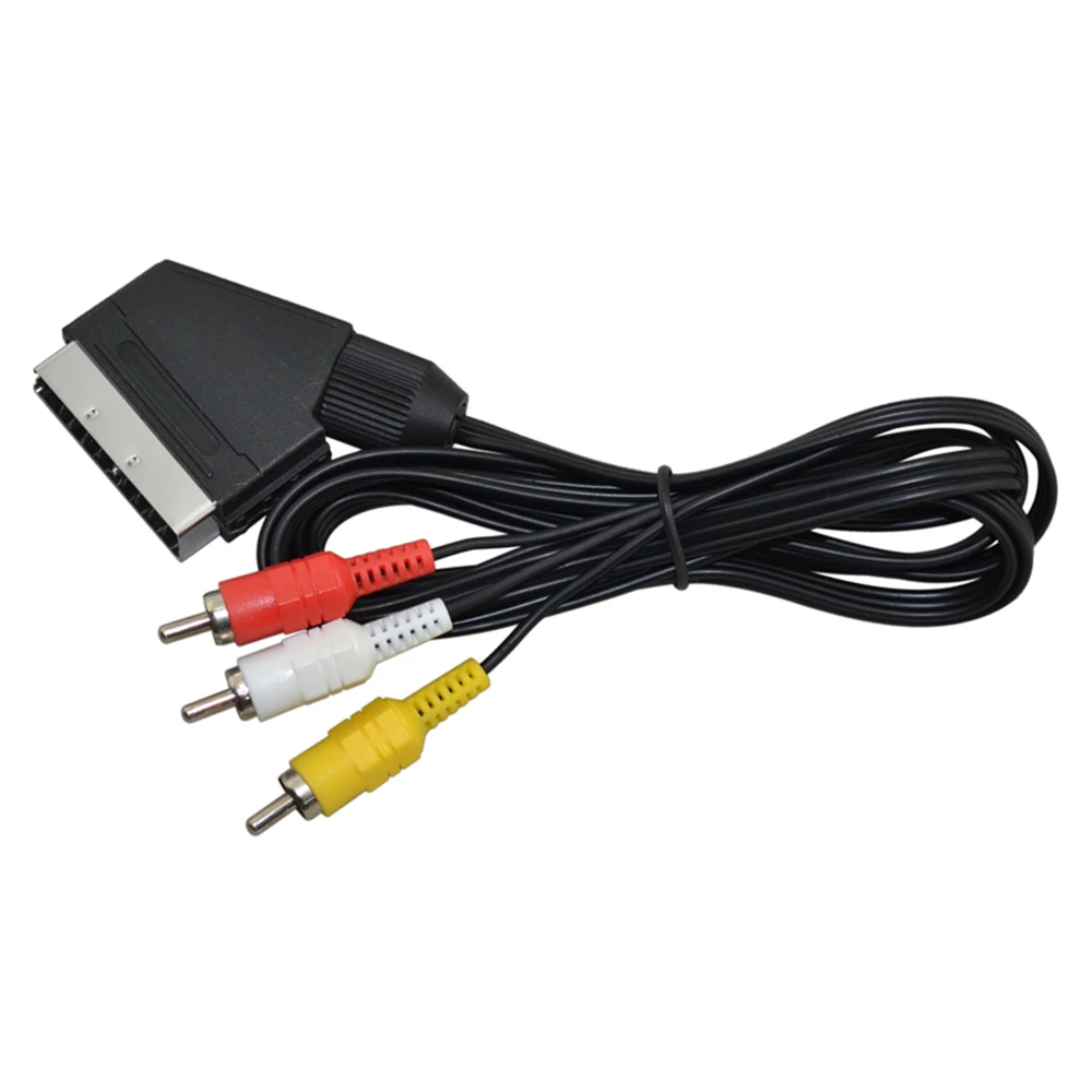 Cable Scart a 3 RCA AV TV Video para consola NES, controlador de juego, accesorios para juegos