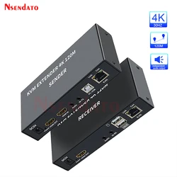 Extensor KVM HDMI USB 4K – 120m Cable Cat6