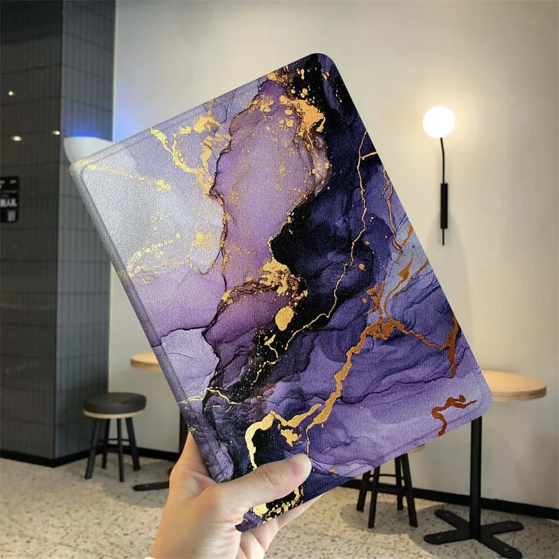 Textura creativa mármol fresco para Xiaomi Redmi Mi Pad 2 4 5 6 6s 7 8 11 12,5 12,4 11,2 8,7 SE Pro Plus Max funda para tableta - imagen 3