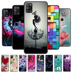 Para Alcatel 3X 2020 funda lobo gato animales silicona suave fundas traseras para alcatel 3X 2020 4CAM 6,52 ''funda de teléfono 3X5061U