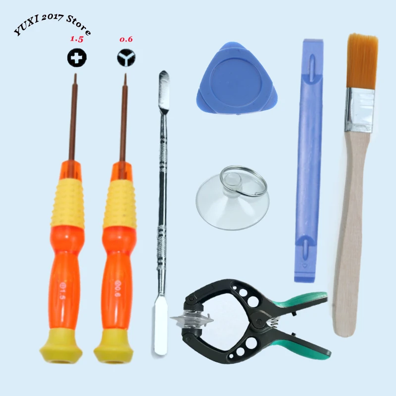 Juego de herramientas de desmontaje y reparación adecuado para consolas de juegos, ordenadores, teléfonos móviles, tabletas, barras de palanca, herramientas multiusos