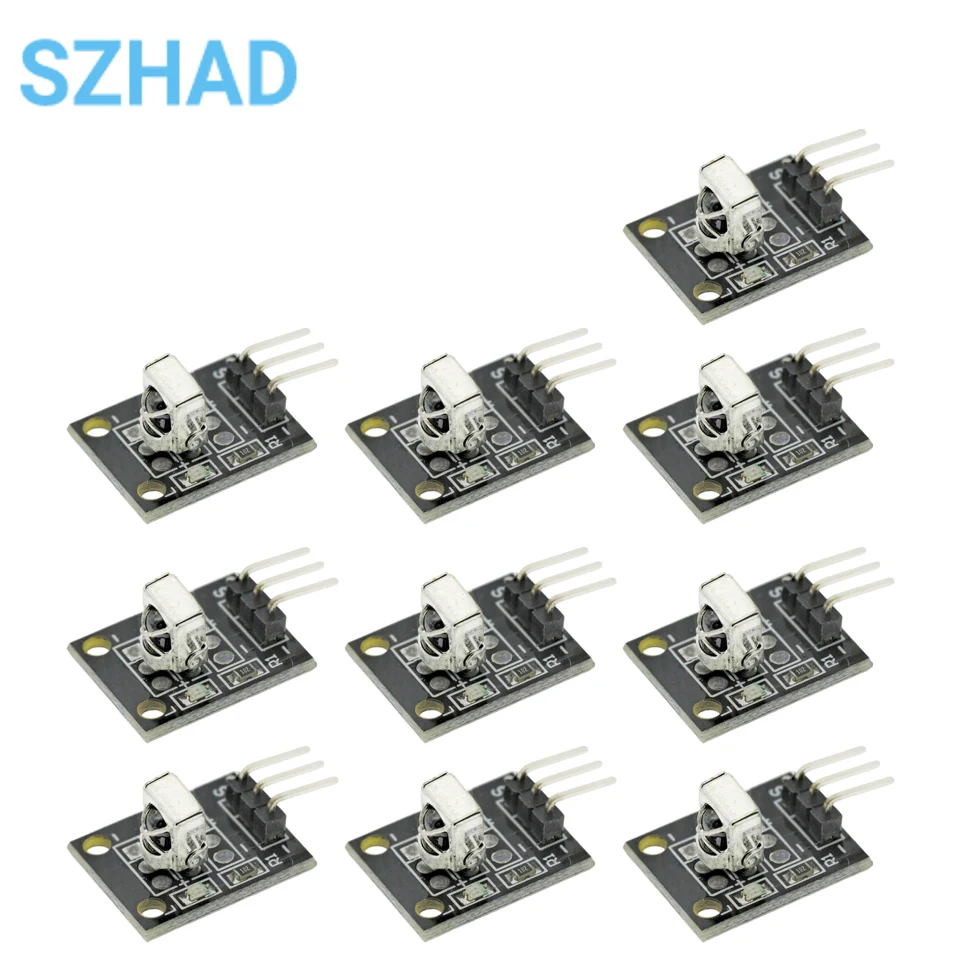 10 unidades de KY-022 de 3 pines TL1838 VS1838B 1838 Universal IR Sensor de infrarrojos receptor módulo Kit de arranque