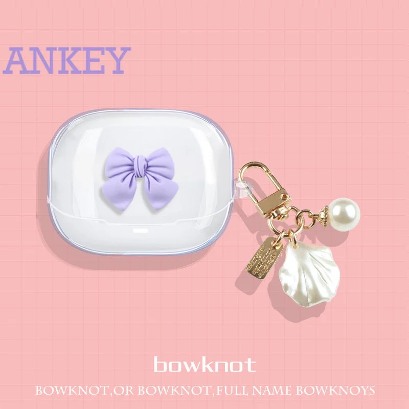 Baseus-funda protectora para auriculares Bowie M2s, bonita carcasa de dibujos animados para auriculares Bluetooth, accesorios para auriculares TWS portátiles - imagen 3