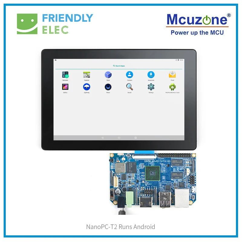 NanoPC-T2,FriendlyELEC WiFi integrado y bluetooth Quad Core Cortex-A9 Placa de desarrollo S5P4418 Tarjeta Computadora 100x60 cm - imagen 5