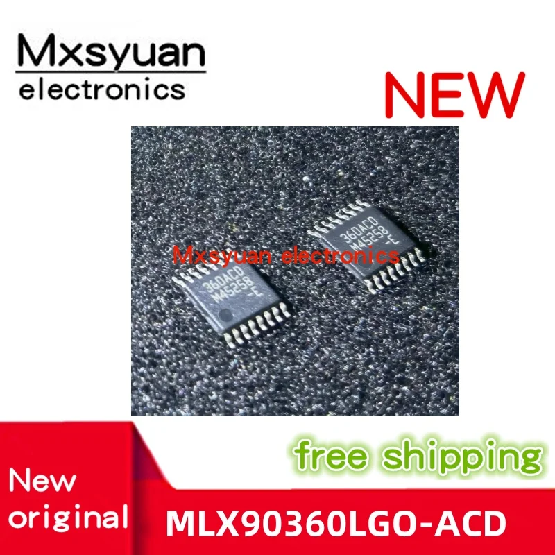 Lote de MLX90360LGO-ACD de 360ACD, MLX90360LGO-ACD-000-RE, TSSOP16, Mxsyuan, 100% nuevo y original, 2 uds.-10 Uds./lote
