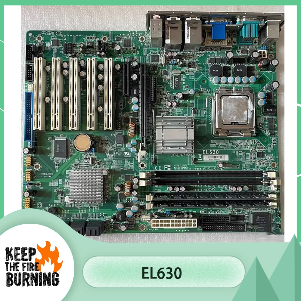 EL-630 Tarjeta de red dual Placa base industrial EL630 - imagen 2