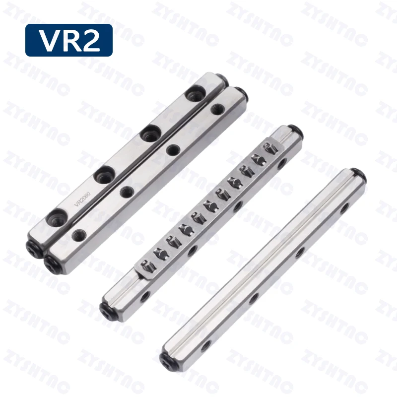 Guía de rodillos cruzados VR2 CRV2 NV2 VR2030/2045/2105/2090 VR2-30/45/60/75/120/150 movimiento lineal de alta precisión alta velocidad bajo ruido