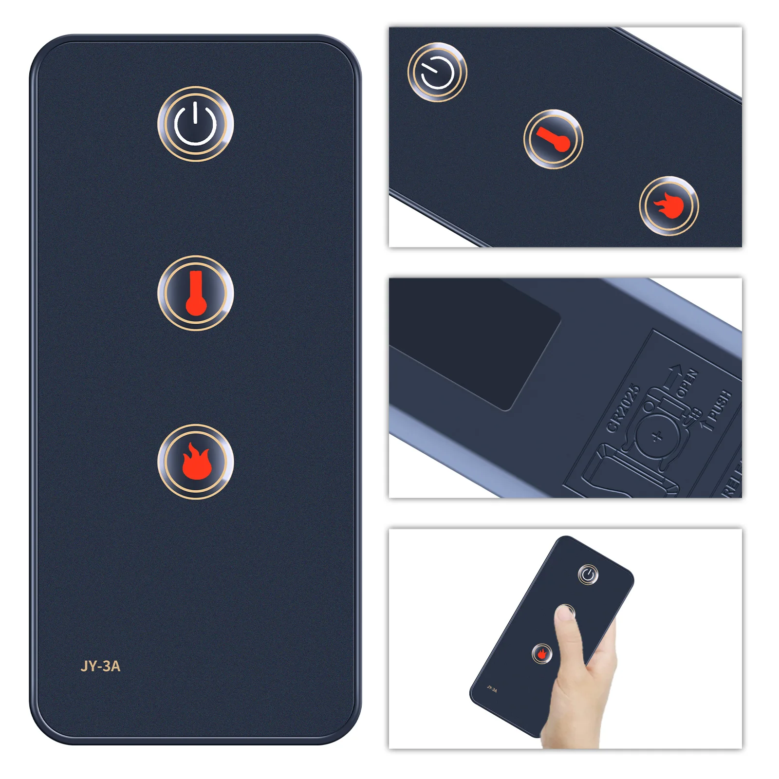 Reemplace el control remoto para el chimenea Pleasant Hearth Pleasant modelo JY-3A - imagen 2