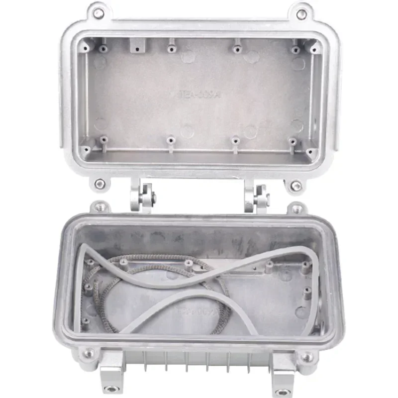 Caja de amplificador AP para estación Base de puente inalámbrico para exteriores, carcasa de caja impermeable de Metal de aluminio fundido, tamaño interno 167*83*84mm - imagen 4
