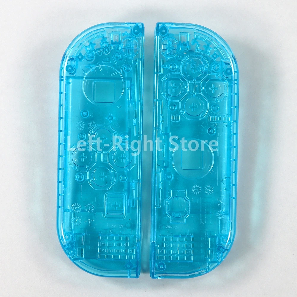 Carcasa transparente con mango, cubierta de plástico para Nintendo Switch NS, controlador OLED, carcasa izquierda y derecha, 1 ud. - imagen 5