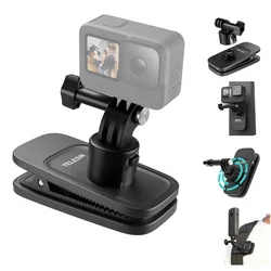 Soporte Magnético TELESIN GoPro/Osmo/Insta360 – Clip Mochila