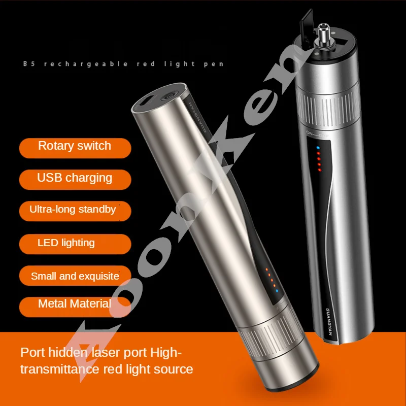 Localizador Visual de fallos, medidor de potencia óptica de fibra de 70 a 10dBm, herramienta de prueba de Cable de conexión, bolígrafo de luz roja FC/ST/SC de 5-30km - imagen 5