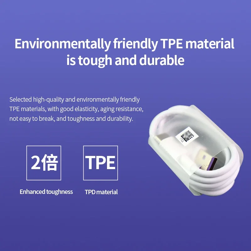 Cable USB tipo C Exquisito artesanía/durable/carga rápida/transmisión - imagen 4