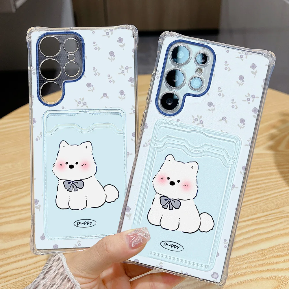 Funda Samsung S25 Ultra/S24/S23 con Tarjetero Transparente Antigolpes - imagen 4