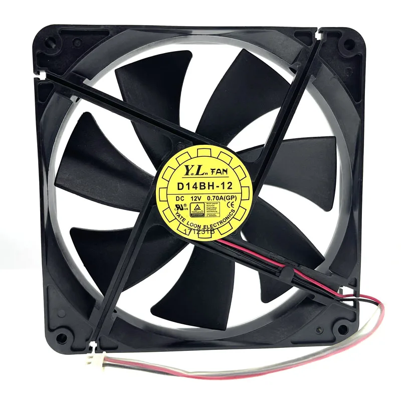 Yate Loon D14BH-12 Ventilador 140mm para PC 2500 RPM - imagen 3