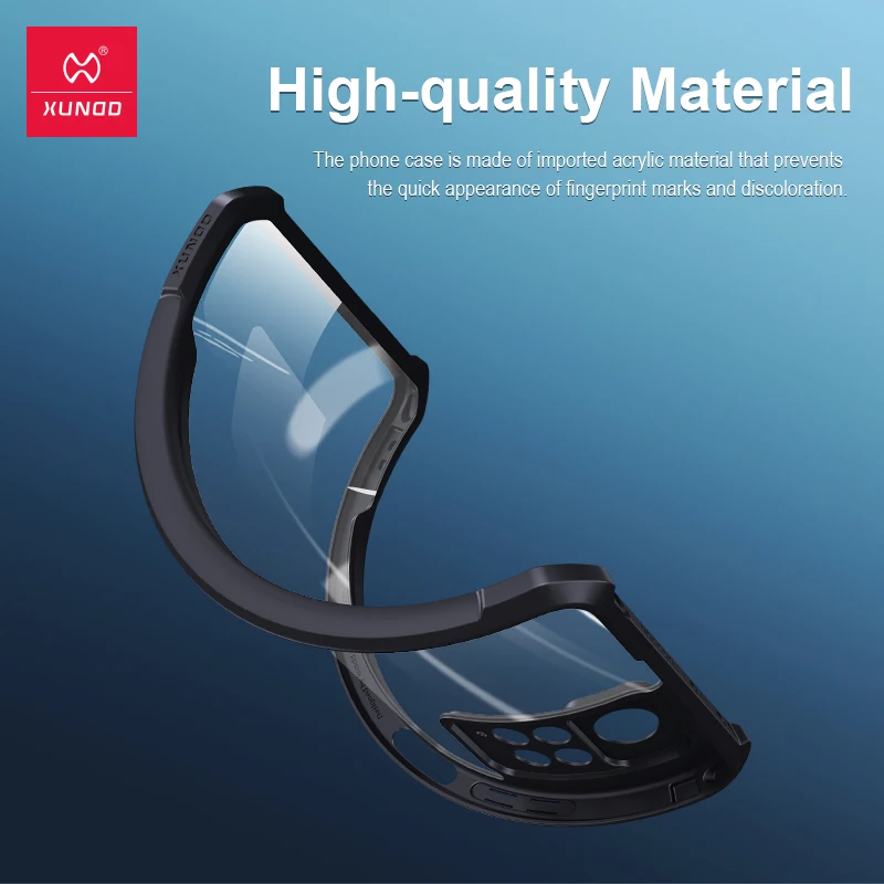 Xundd-Funda protectora para Xiaomi Redmi Note 12 13 Pro 4G carcasa transparente a prueba de golpes Xiaomi Redmi Note 12 13 Pro Plus 5G - imagen 3