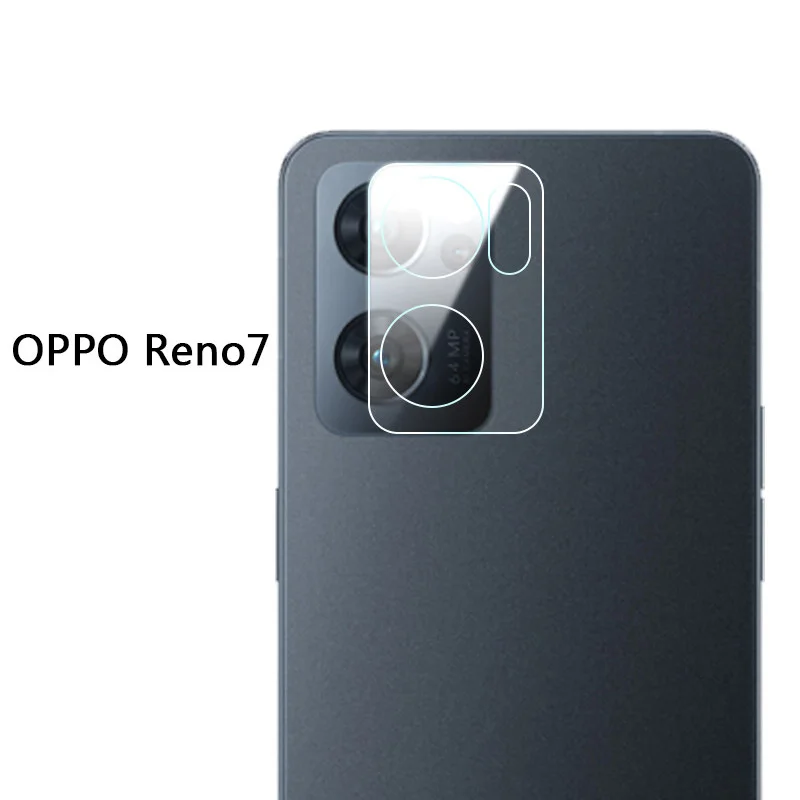 Para OPPO Reno 7 8 Pro 5G 7z 7A vidrio templado para Reno7 Reno8 Pro 9H Protector de lente de cámara cubierta de cámara película protectora de vidrio - imagen 2