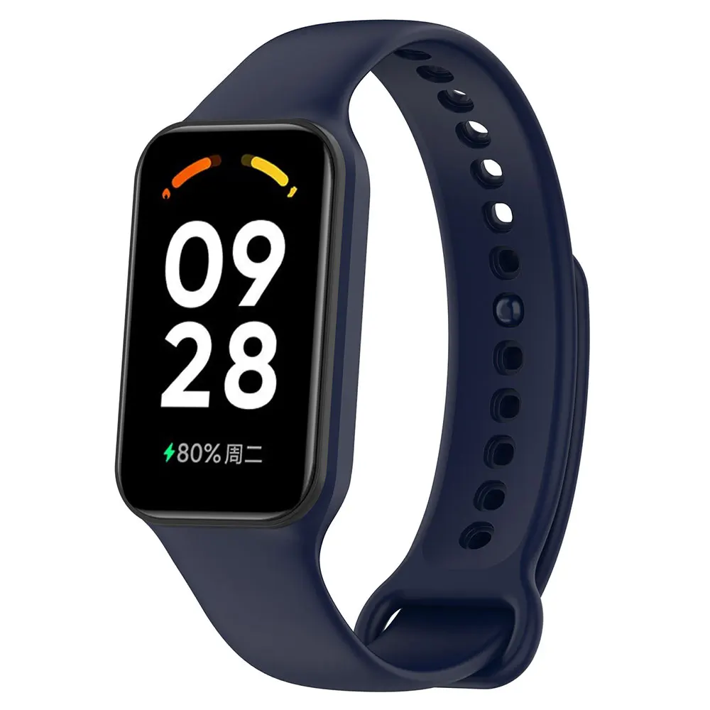 Correa de silicona para Redmi Smart Band 2, Correa deportiva para Xiaomi Smart Band 8, pulsera activa, Accesorios inteligentes - imagen 4