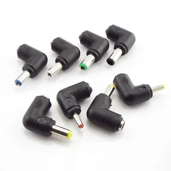 Adaptador Corriente DC Universal Hembra-Macho en Codo para Electrónica