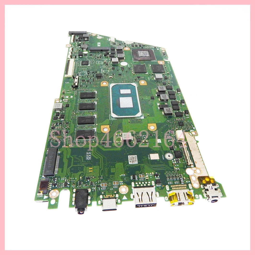 Placa base para ordenador portátil X421EQY i5-1135G7 CPU MX350 GPU 8GB-RAM para ASUS X421EQY X421EAYB X421EQYB I421EQY X421E I421E - imagen 4
