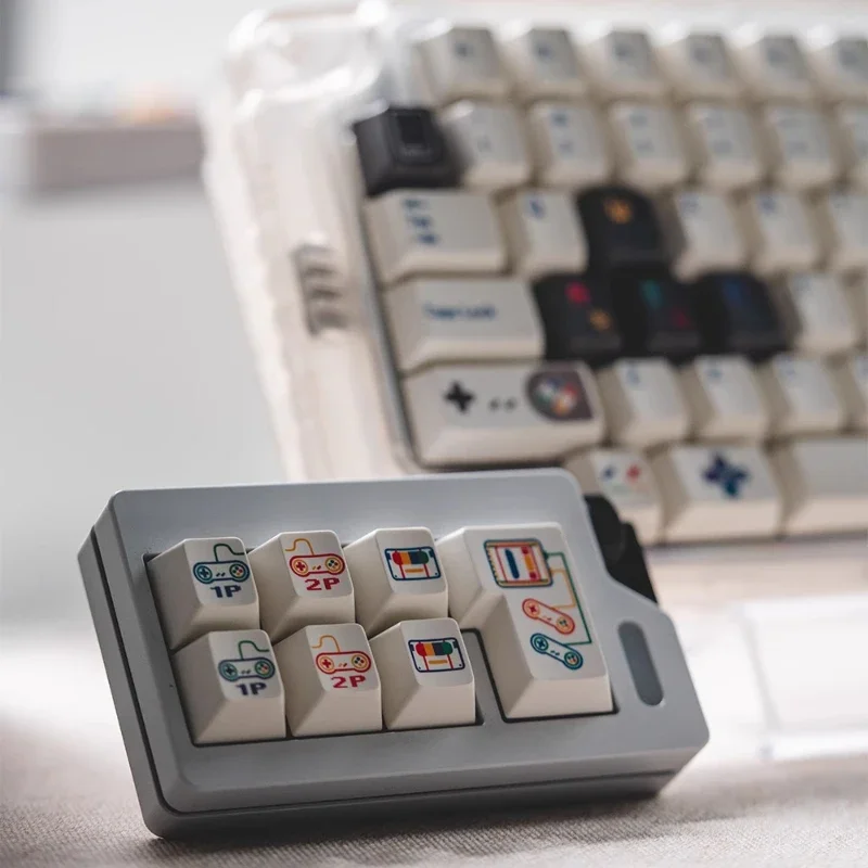 FBB personalizado SFC 1990 Keycap PBT tinte-sublimación cereza perfil 51 teclas periféricas para accesorios de teclado mecánico - imagen 5