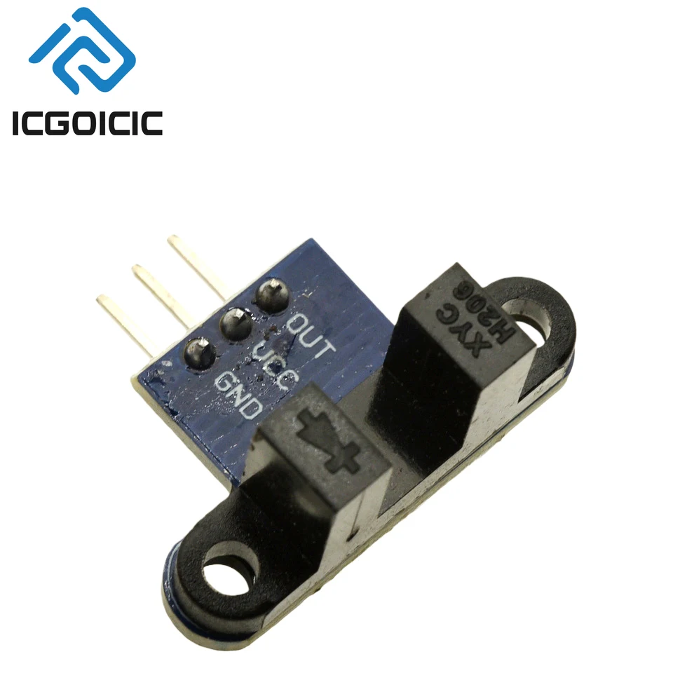 Módulo optoacoplador de detección de Sensor de medición de velocidad óptica ranurado infrarrojo IR de 1-50 Uds para prueba de Motor - imagen 5