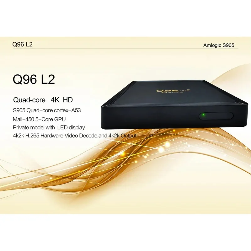 Q96 L2 8GB 128GB IPTV Amlogic S905 Quad Core 4G 5G WiFi BT Reproductor de Red Inteligente Android 12 HD 4K Reproductor de Medios Caja de TV - imagen 4