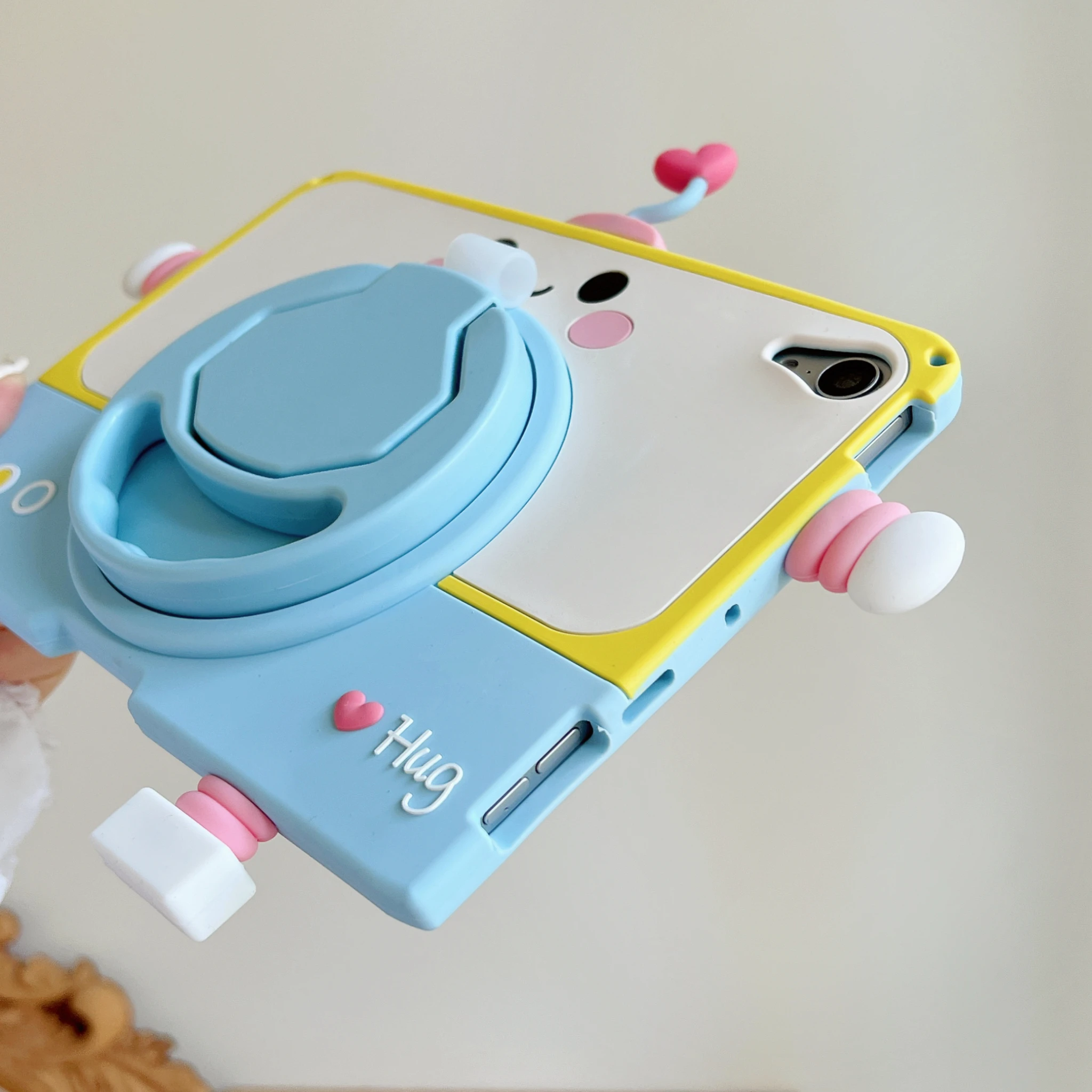 Funda bonita para niños para Huawei Honor Pad 9 (Tablet 9), 12,1 "X9 X8 Pro 11,5", Funda con soporte con mango giratorio 360 - imagen 3