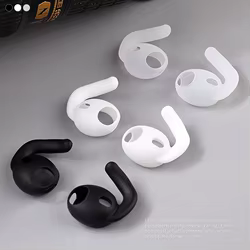 4 Uds almohadillas de silicona para Apple Airpods Pro 3 auriculares inalámbricos verdaderos Airpods Pro3 TWS auriculares con gancho ganchos anticaída