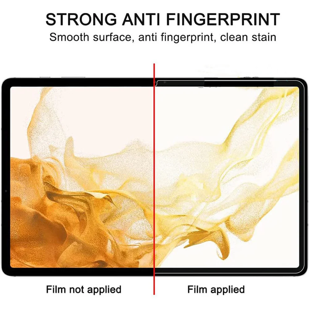Vidrio templado para Samsung Galaxy Tab S8 PLUS X800/X806 Tab s7 plus T970/T975 Tab S7 FE T733/T735, Protector de pantalla de 12,4 pulgadas - imagen 5