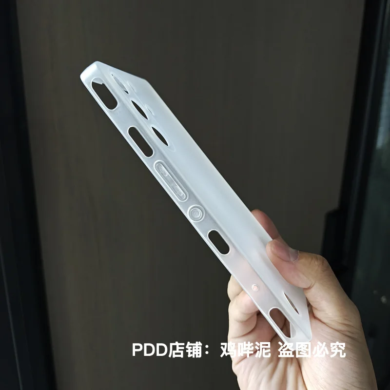 Funda para Redmagic10 Pro Plus silicona mate transparente blanco anticaída Funda suave ultrafina para Red Magic 10 Pro + Funda de parachoques - imagen 4