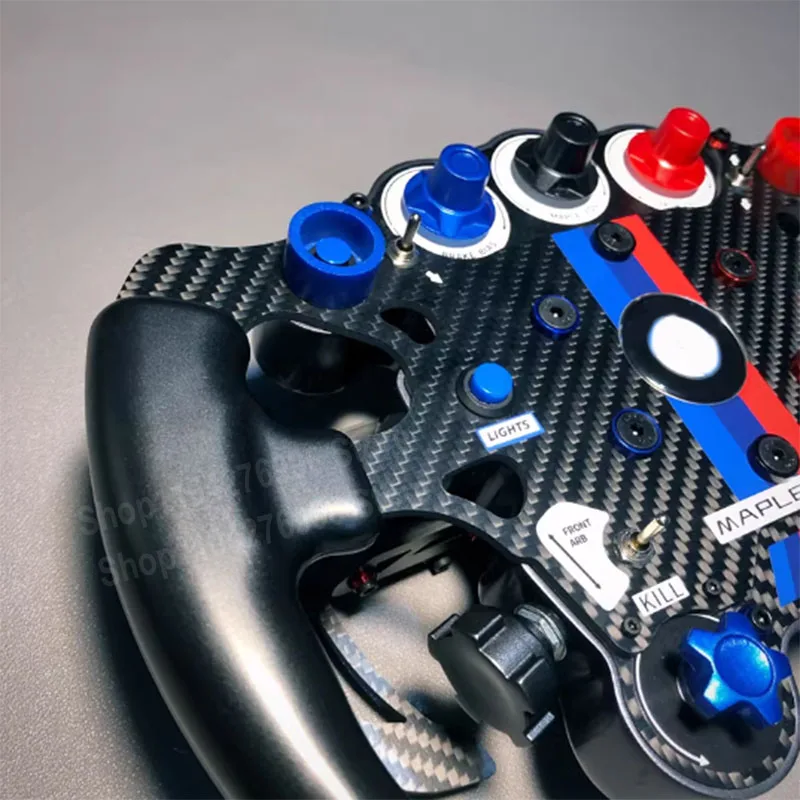 Caja de botones de instrumentos para volante de fórmula, paletas de cambio de consola central de PC para Logitech Fanatec Thrustmaster F1 - imagen 4