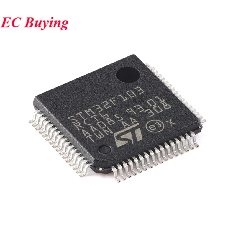 5 uds/1 pieza STM32F103RCT6 STM32F405RGT6 STM32F103R8T6 STM32F103RBT6 STM32F103RET6 STM32F105RCT6 STM32F101R8T6 STM32F030R8T Chip de brazo - imagen 3