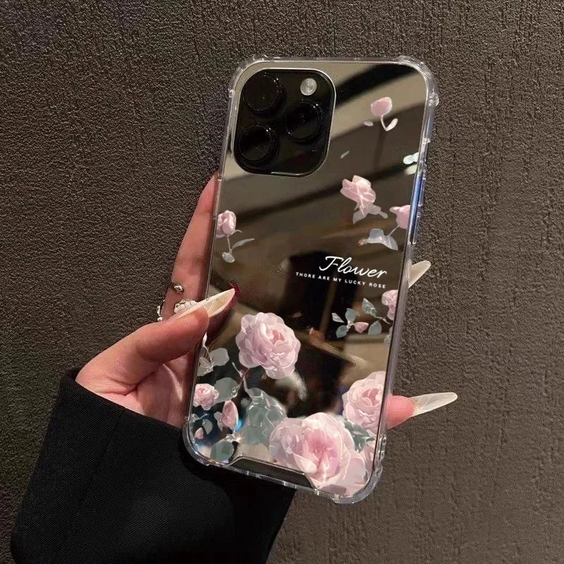 Funda de teléfono suave con diseño de rosa rosa para Samsung Galaxy S25 S24 S23 S22 S21 Ultra Plus FE A06 A14 A23 A36 A52 A55 A56 - imagen 2