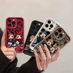 Funda de moda de Mickey Minnie Mouse para Xiaomi Redmi 15 13 12 10 9 14C 13C 12C 10C A5 Note 14 Pro 5G 12 13 Pro Plus 9S 12S
