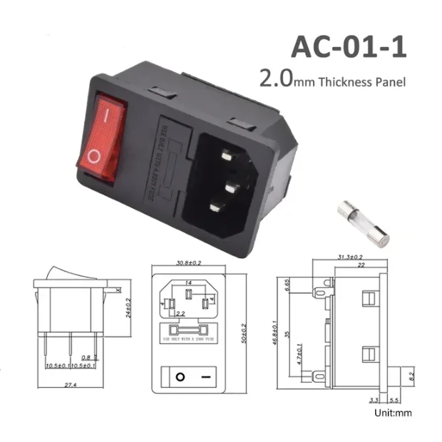 2.0mm AC-01-1
