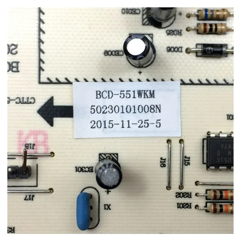 Para placa de control principal de computadora de refrigerador BCD-551WKGMA/551WKM/551WKM (Q) 50230101008 N NUEVO - imagen 4