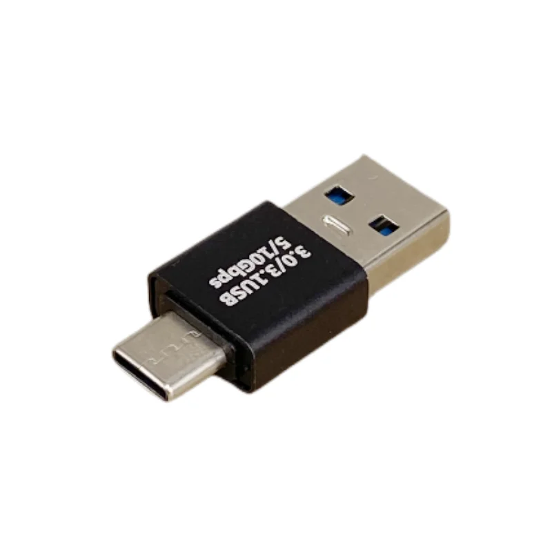 Adaptador OTG USB 3,1 tipo C hembra a USB 3,0 convertidor macho 10Gbps tipo C a USB 3,0 ángulo de 90 grados para conector USB C OTG - imagen 5