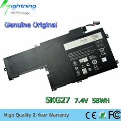 Batería original Dell Inspiron 14-7437, 7,4 V y 58 Wh